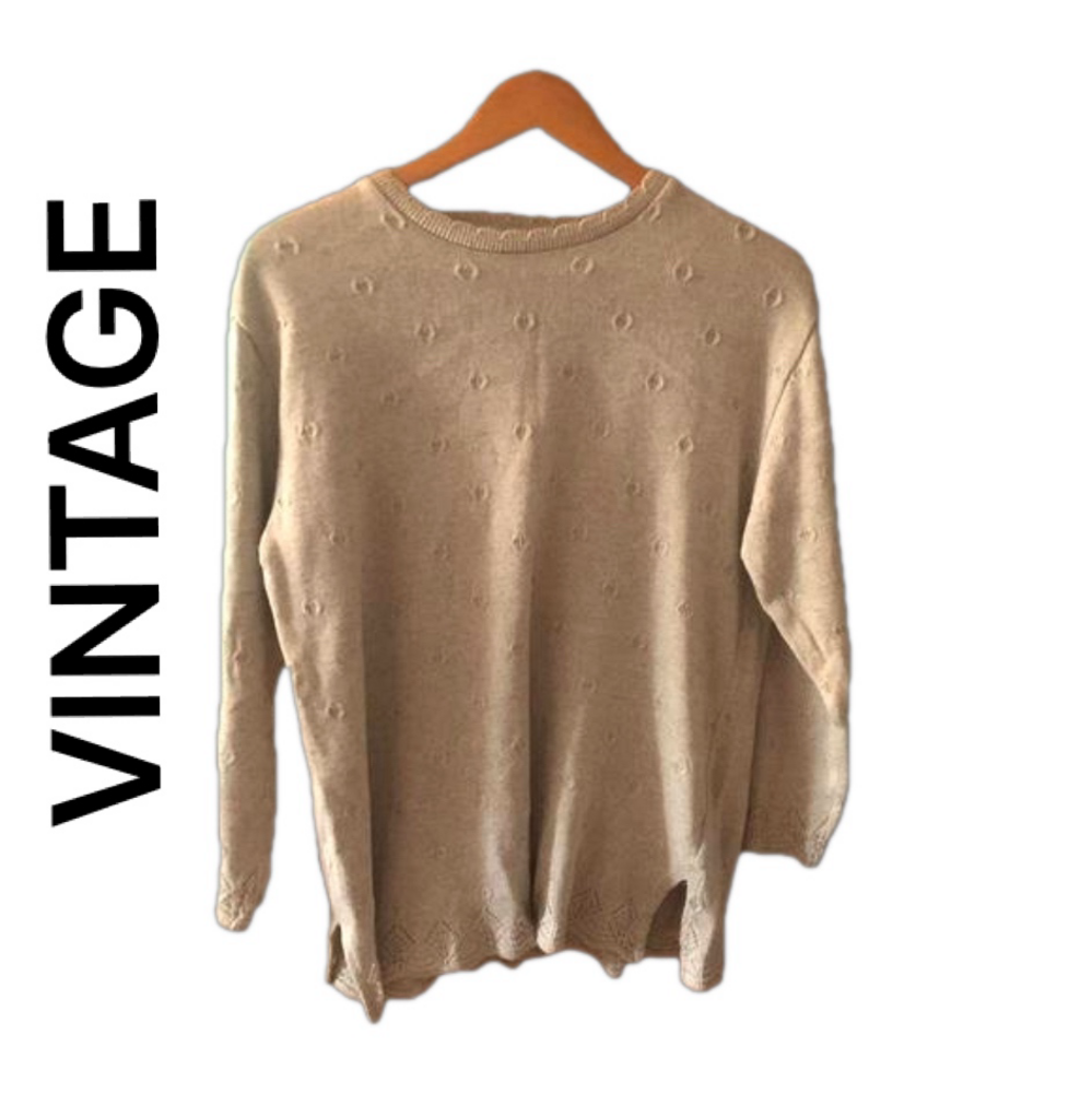 Vintage Patterned Long Sleeves Shirt